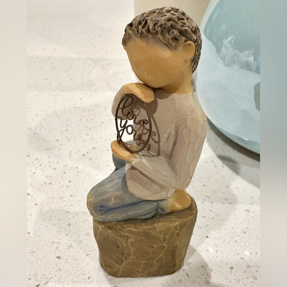 Willow Tree “Love you too” sculpted figure by Susan Lordi